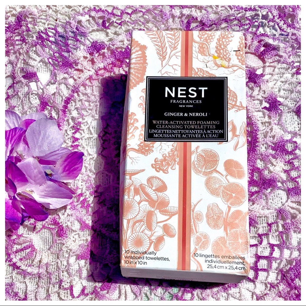 🎉HP NIB Ginger Neroli & Vit E Foam Cleanse Towels - Picture 7 of 16